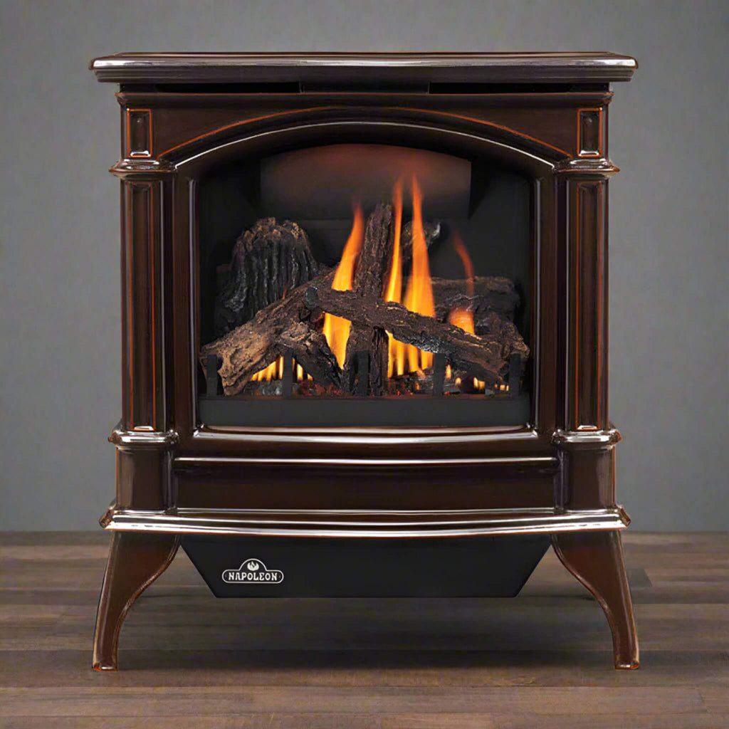 Napoleon Knightsbridge 60 Majolica Brown 27-Inch Natural Gas Stove With Flame And Heat Adjustment [GDS60-1NNSB] (SAK14738)