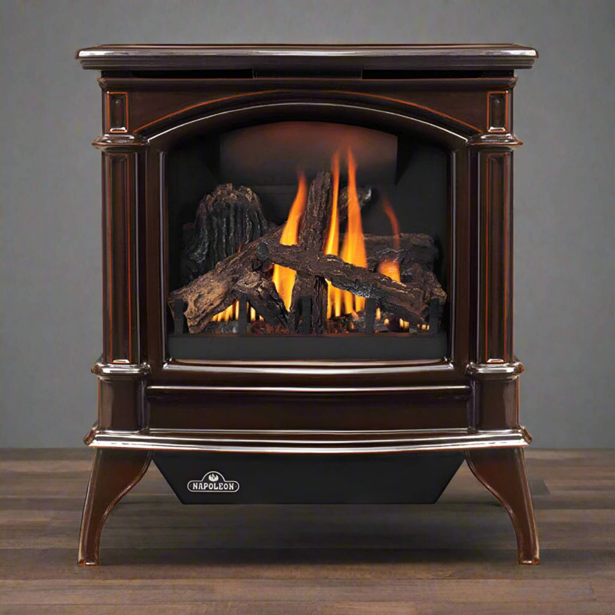 Napoleon Knightsbridge 60 Majolica Brown 27-Inch Natural Gas Stove With Flame And Heat Adjustment [GDS60-1NNSB] (SAK14738)