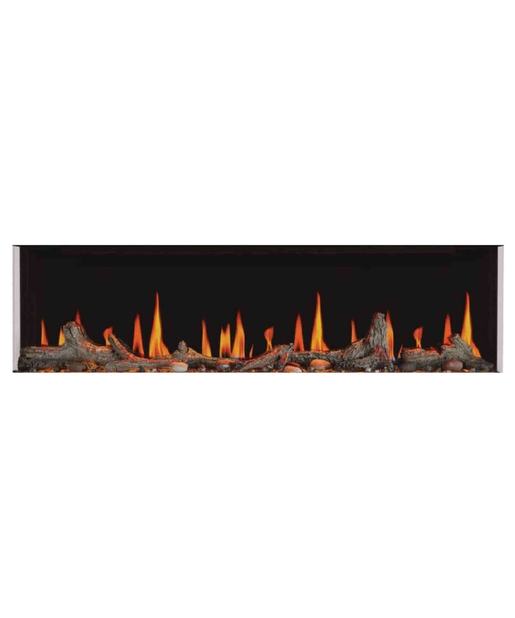 Napoleon Luminex 65-Inch LCD Built-In Electric Fireplace With Remote Control [NEFL65LCD-3SV] (SAK83665)