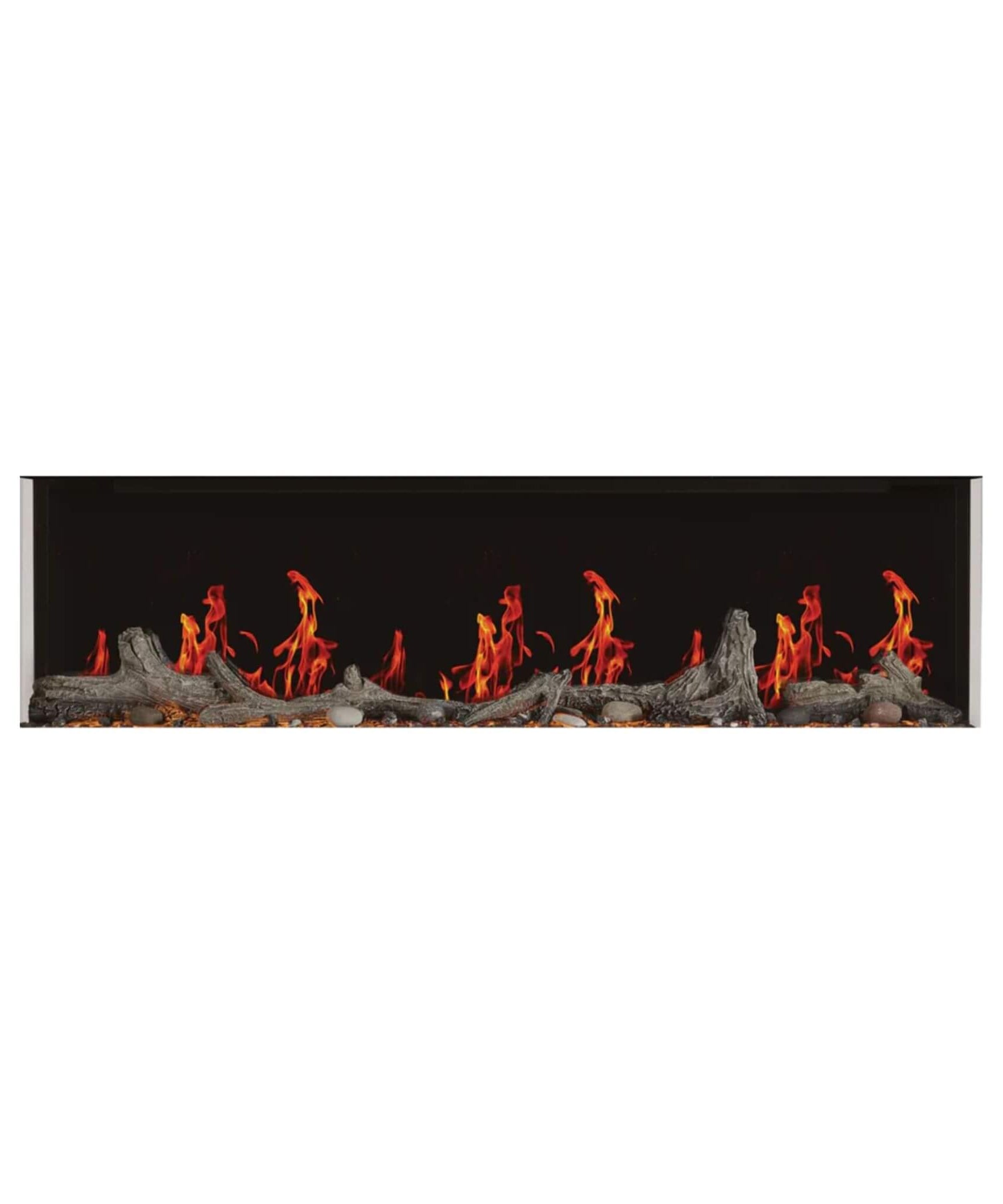 Napoleon Luminex 65-Inch LCD Built-In Electric Fireplace With Remote Control [NEFL65LCD-3SV] (SAK83665)