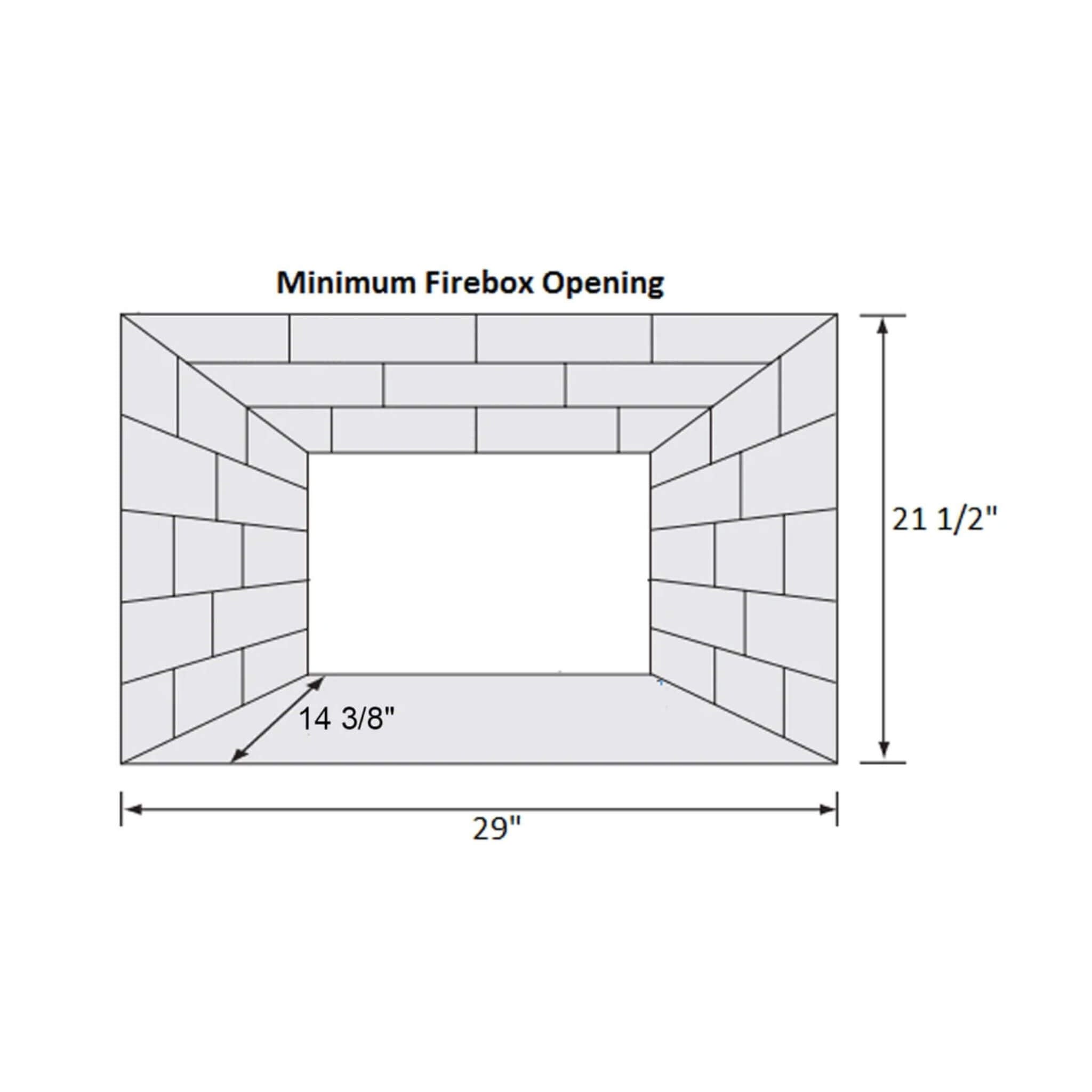 Napoleon Oakville 3 28-Inch Direct Vent Natural Gas Fireplace Insert [GDI3N-1] (SAK25498)