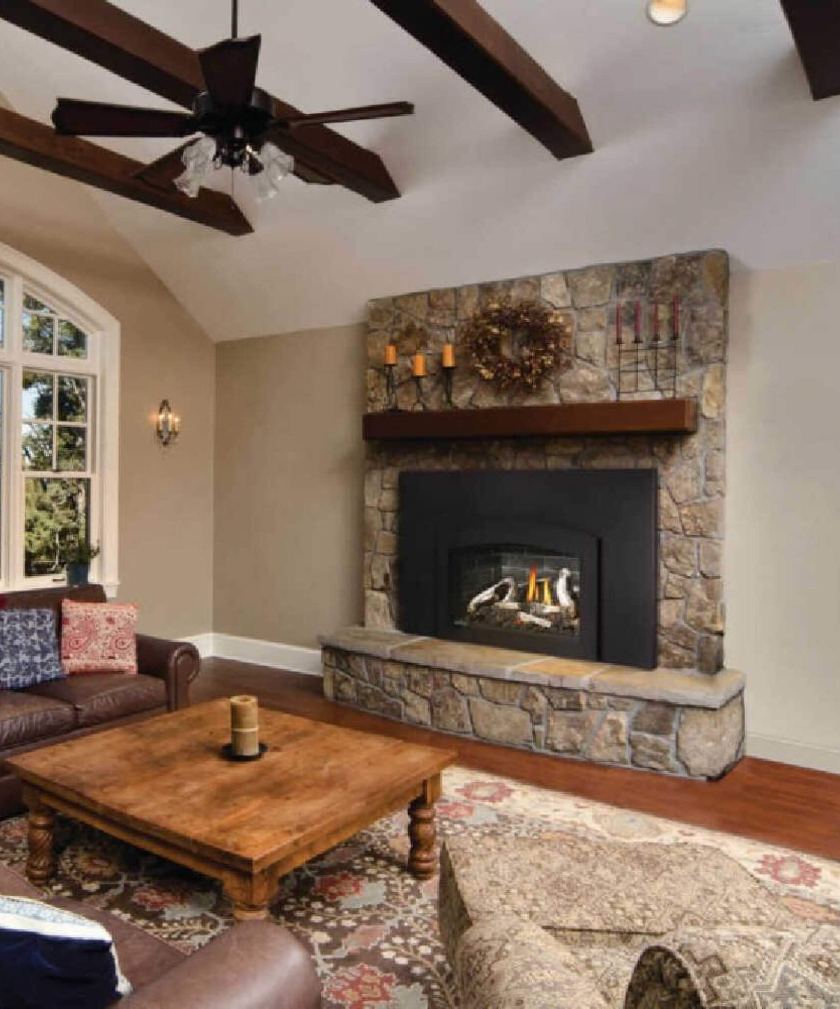 Napoleon Oakville X3/X4 Direct Vent Electronic Ignition Natural Gas Fireplace Insert [GDIX3N/4N-1] (SAK21347)