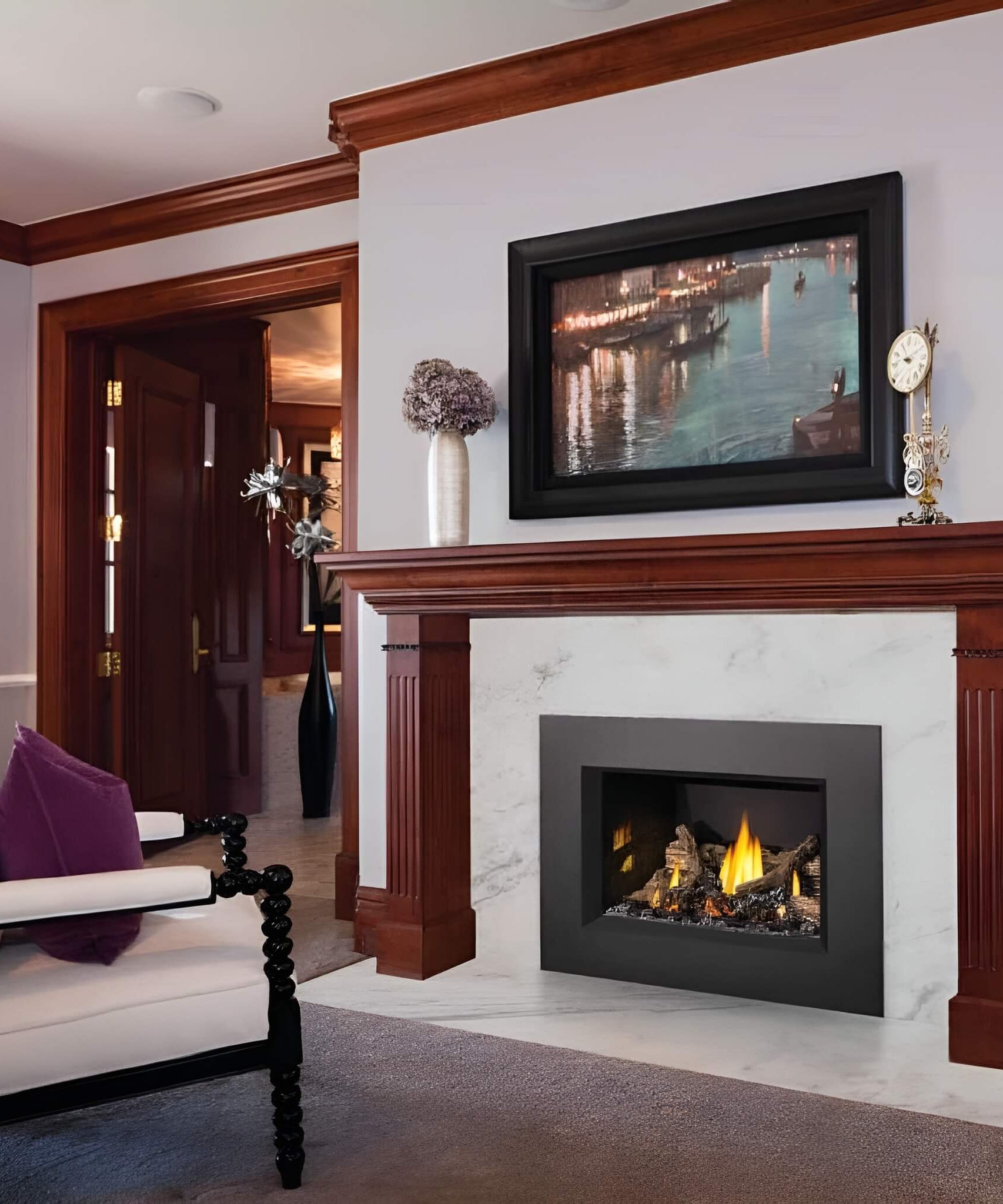 Napoleon Oakville X3/X4 Direct Vent Electronic Ignition Natural Gas Fireplace Insert [GDIX3N/4N-1] (SAK21347)