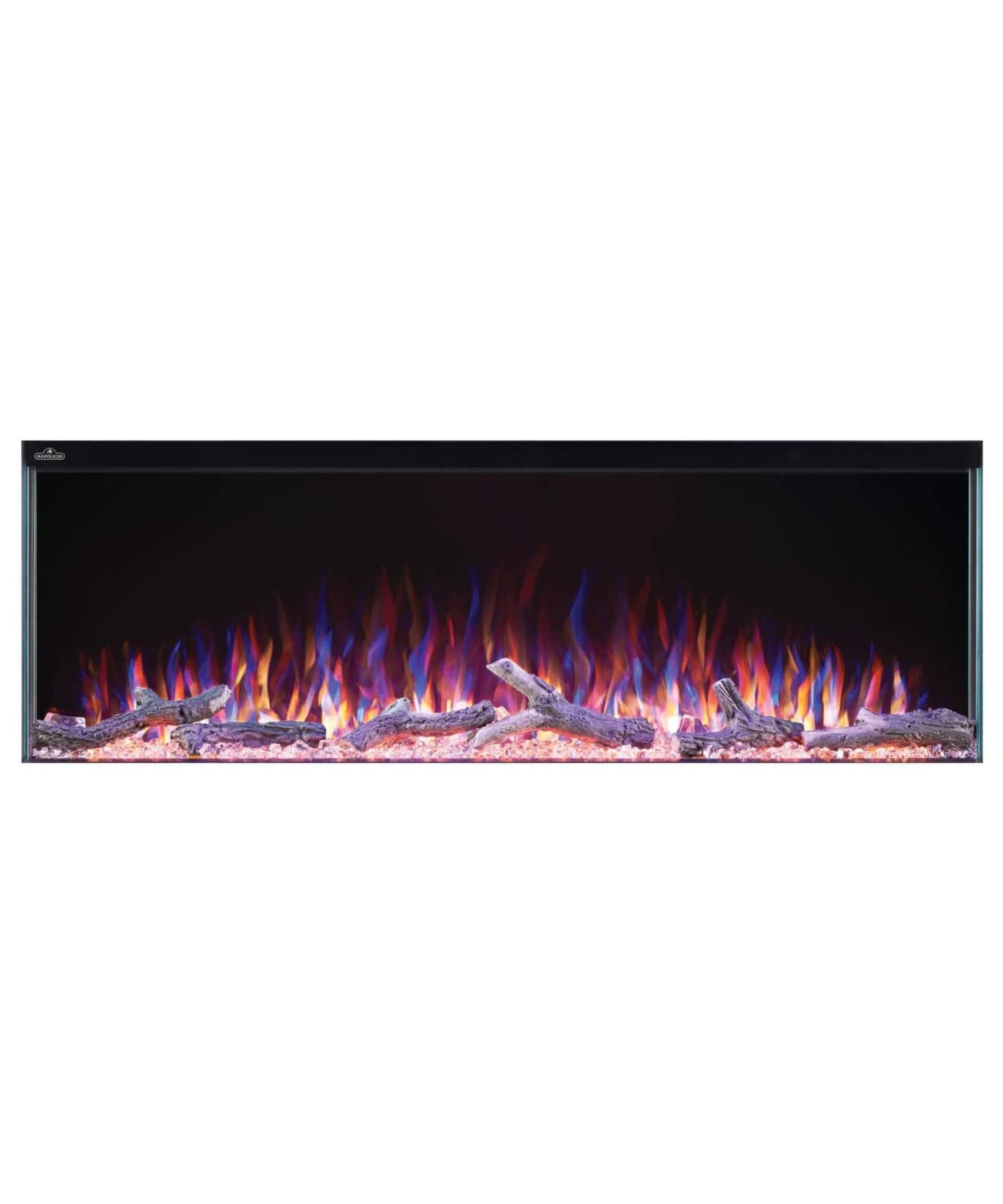 Napoleon Trivista 3 Sided Built-In Electric Linear Fireplace [NEFB50H/60H-3SV] (SAK32567)