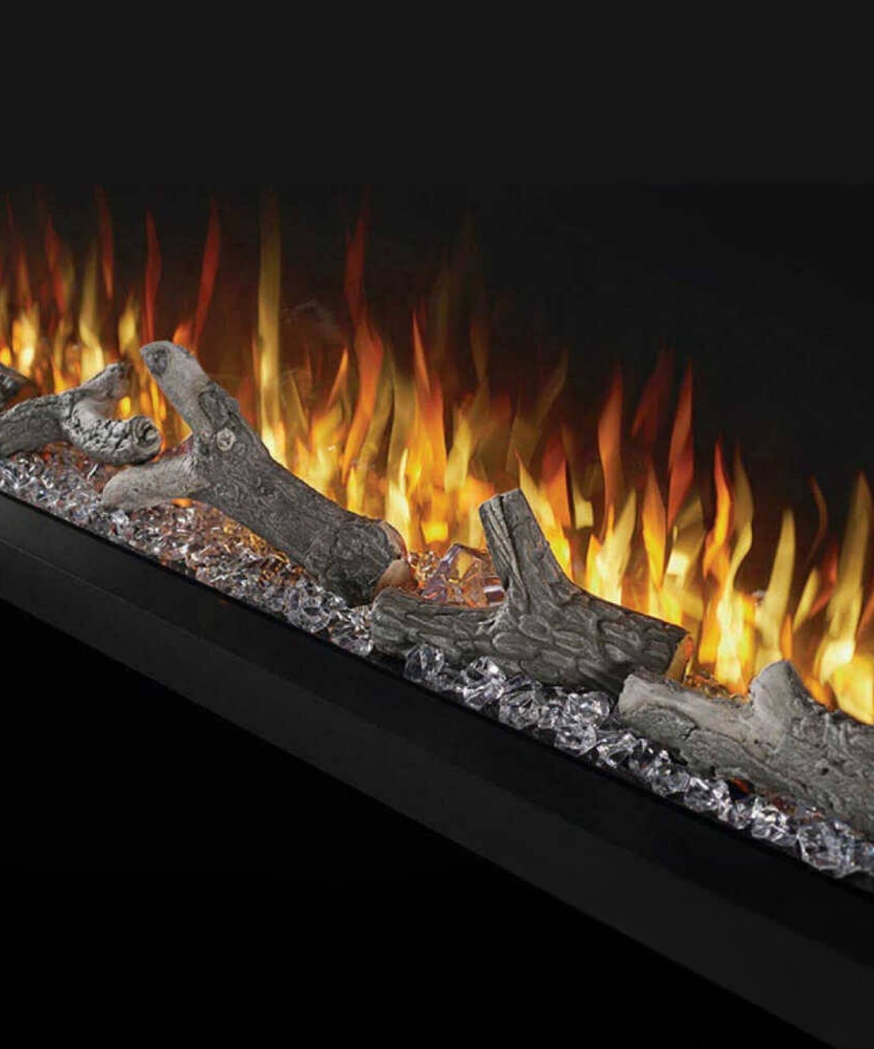 Napoleon Trivista 3 Sided Built-In Electric Linear Fireplace [NEFB50H/60H-3SV] (SAK32567)