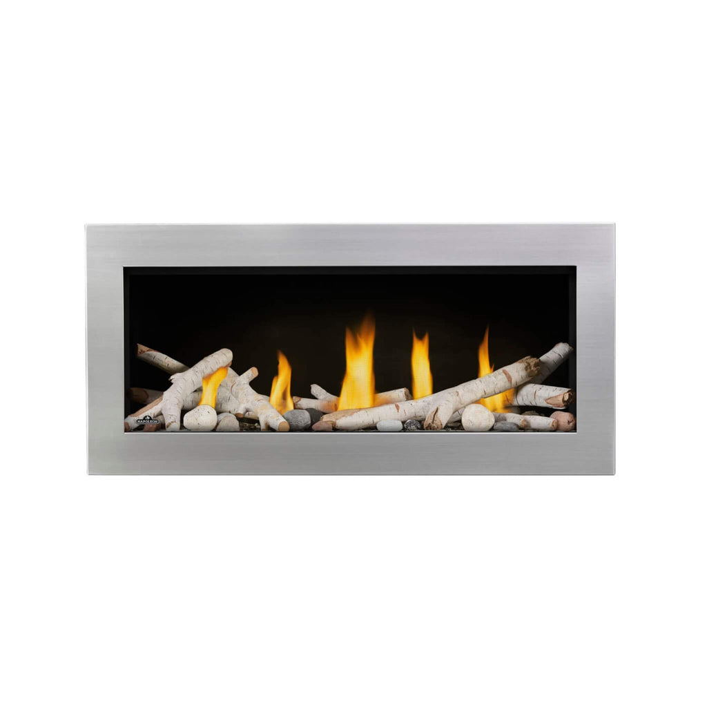Napoleon Vector 38 53-Inch Single-Sided Direct Vent Electronic Natural Gas Fireplace With eFire App [LV38N-1] (SAK14749)