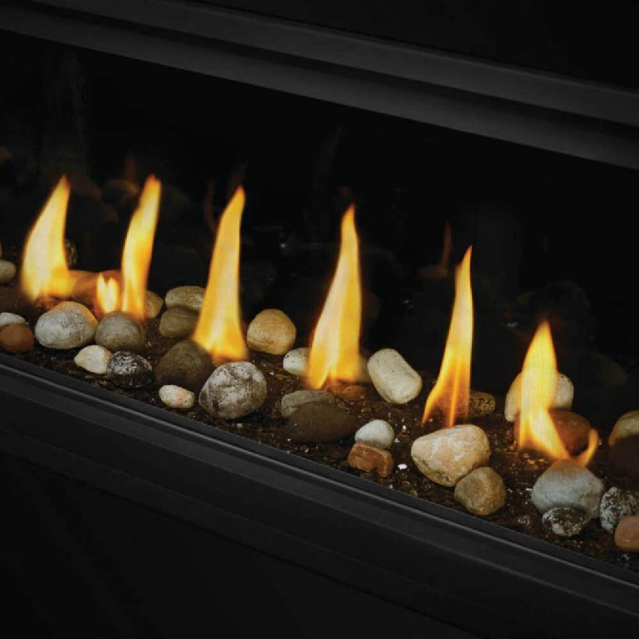 Napoleon Vector 50 Single-Sided 65-Inch Direct Vent Electronic Natural Gas Fireplace With Night Light System [LV50N-2] (SAK29481)