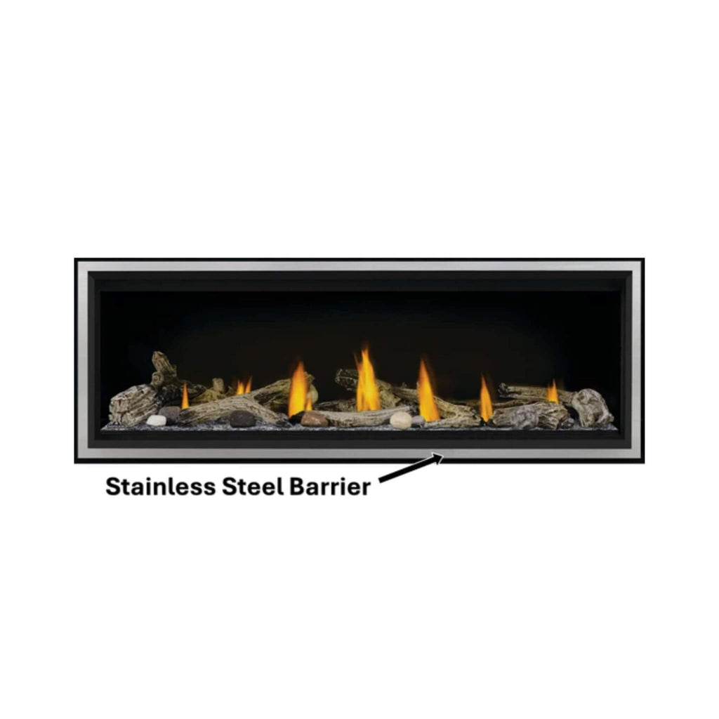 Napoleon Vector 50 Single-Sided 65-Inch Direct Vent Electronic Natural Gas Fireplace With Night Light System [LV50N-2] (SAK29481)