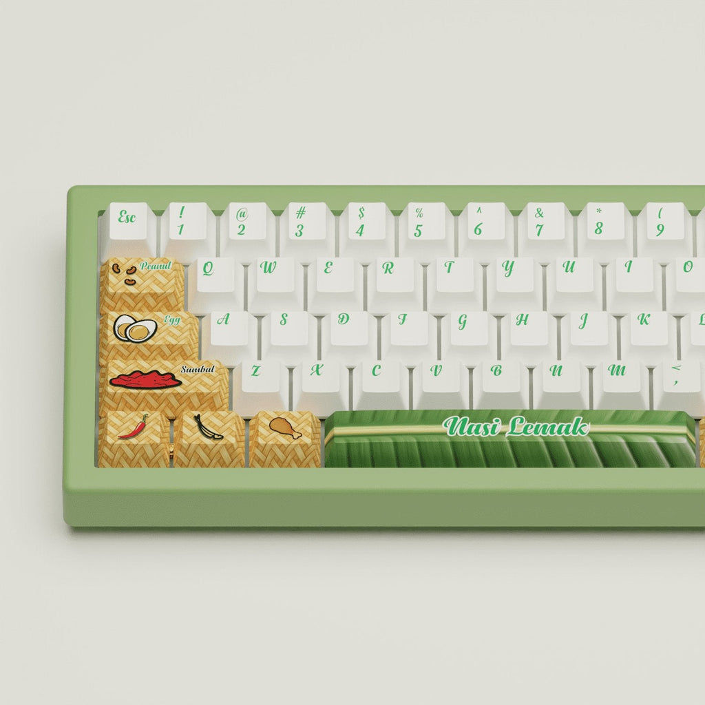 Nasi Lemak Design Keycaps and Mechanical Keyboard