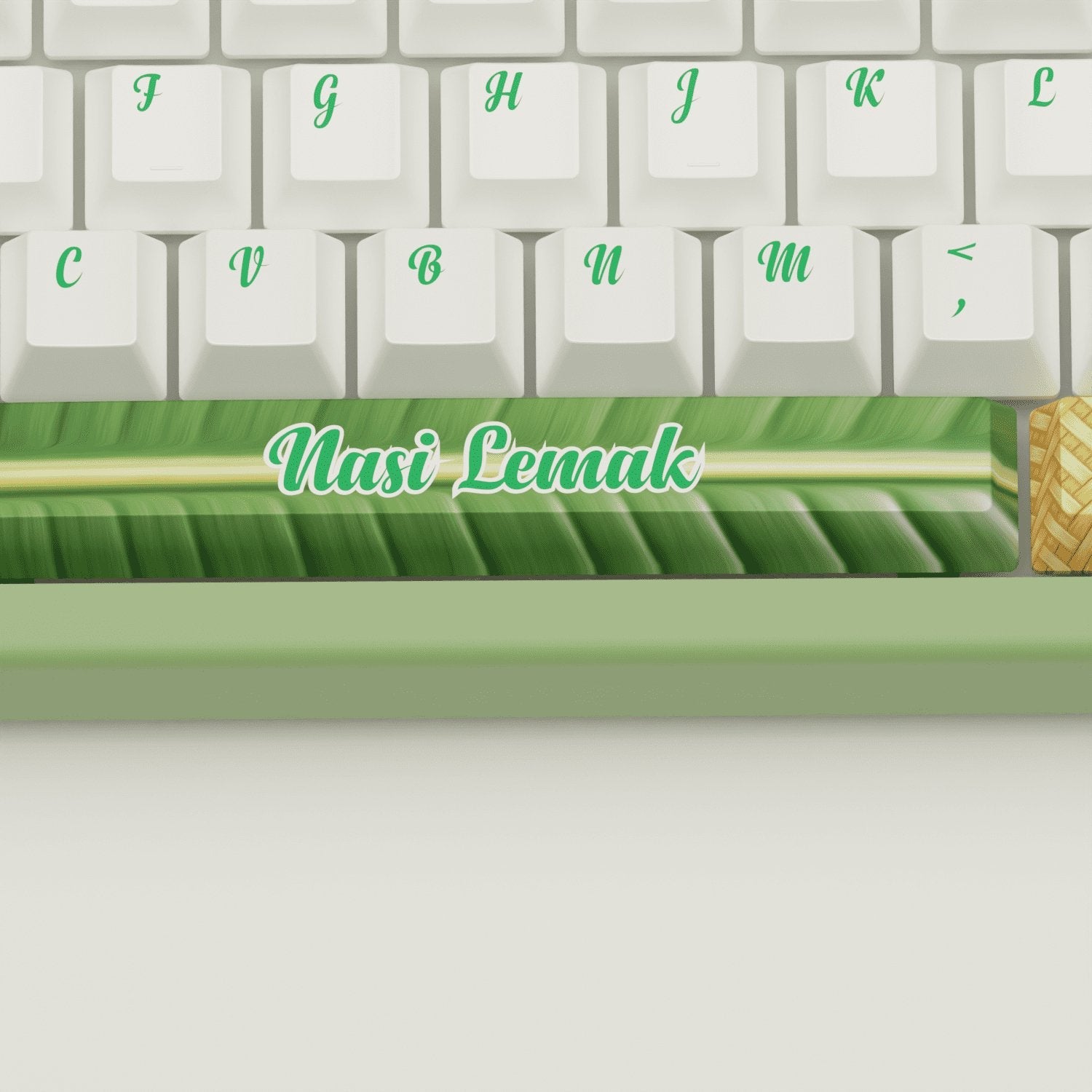 Nasi Lemak Design Keycaps and Mechanical Keyboard