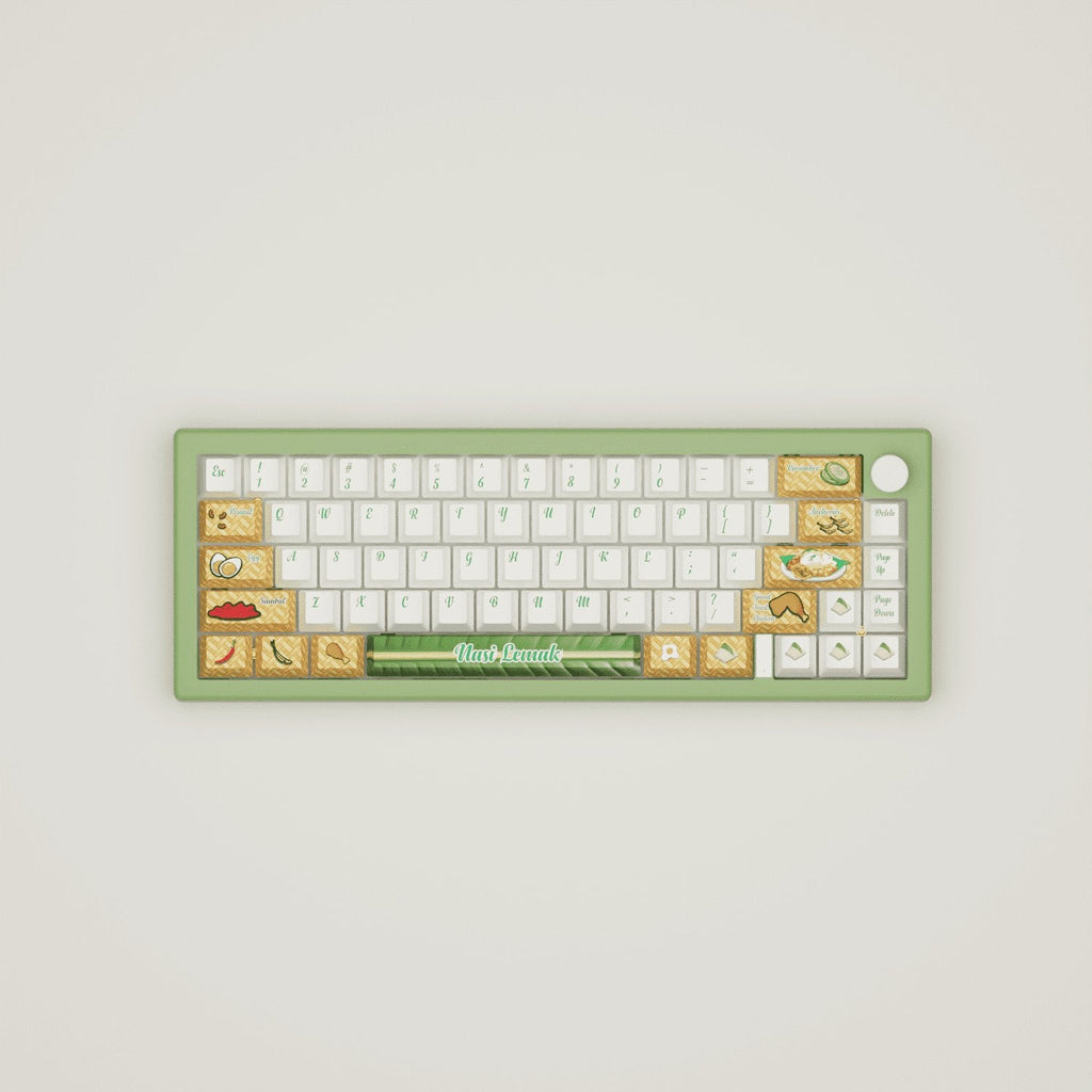 Nasi Lemak Design Keycaps and Mechanical Keyboard