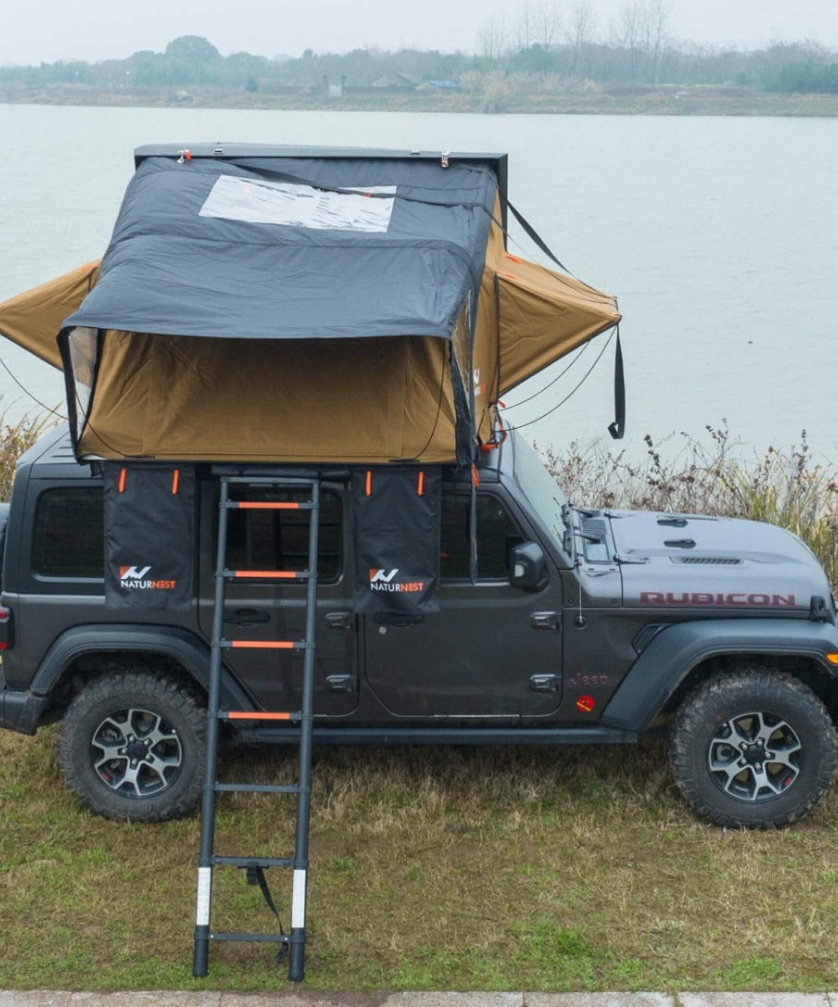 Naturnest Sirius 2 Premium 2XL 3-Person Clamshell Rooftop Tent (SAK91382)