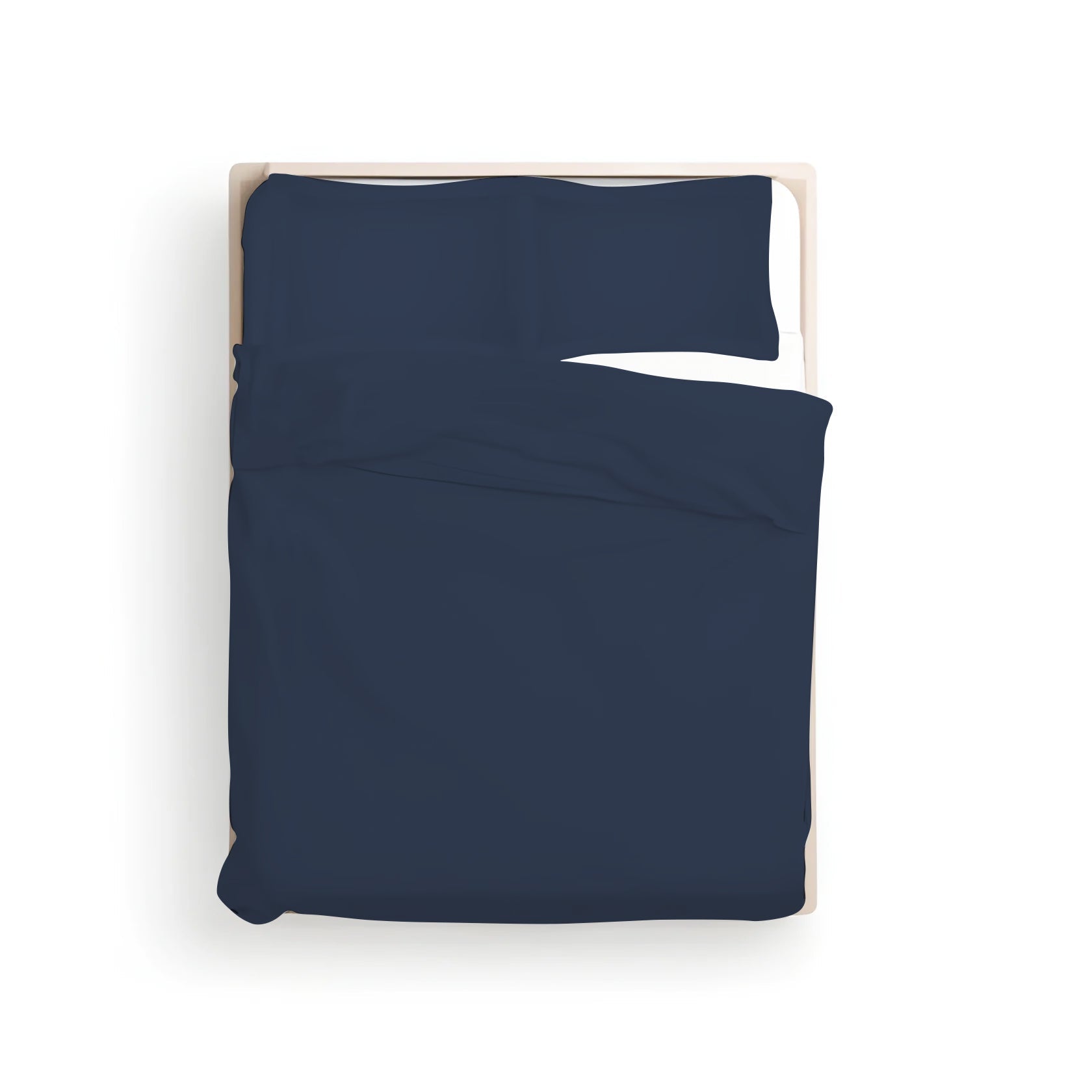 400TC Cotton Sateen Solid Duvet Cover Set