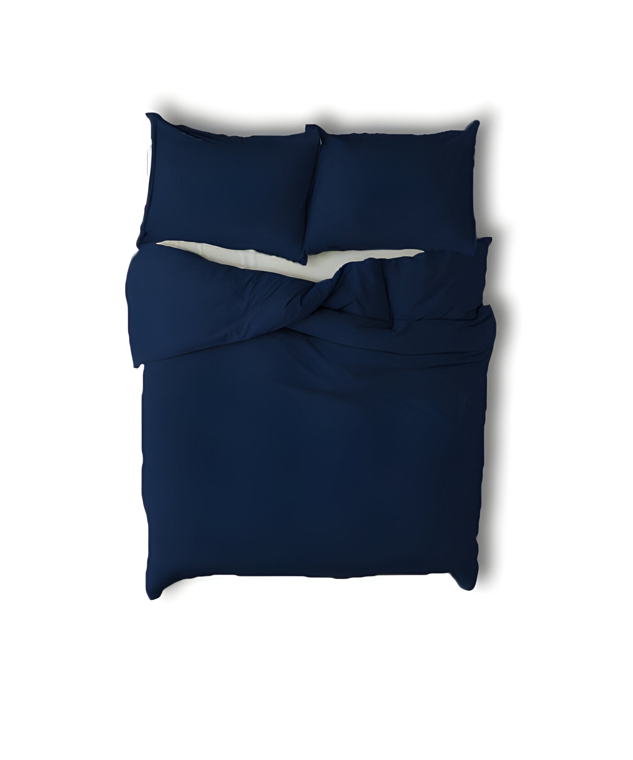 400TC Cotton Sateen Solid Fringe Duvet Cover Set