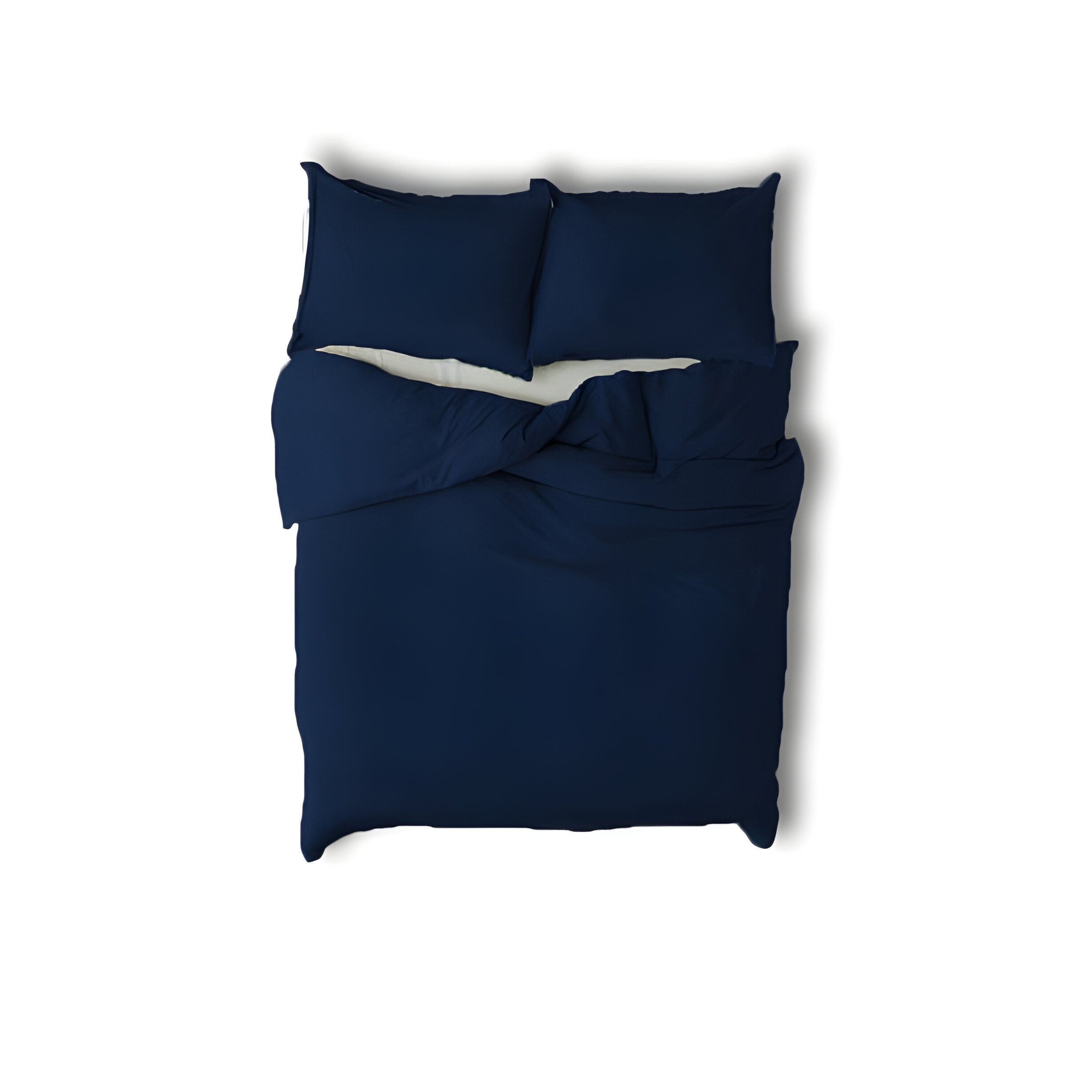 400TC Cotton Sateen Solid Fringe Duvet Cover Set
