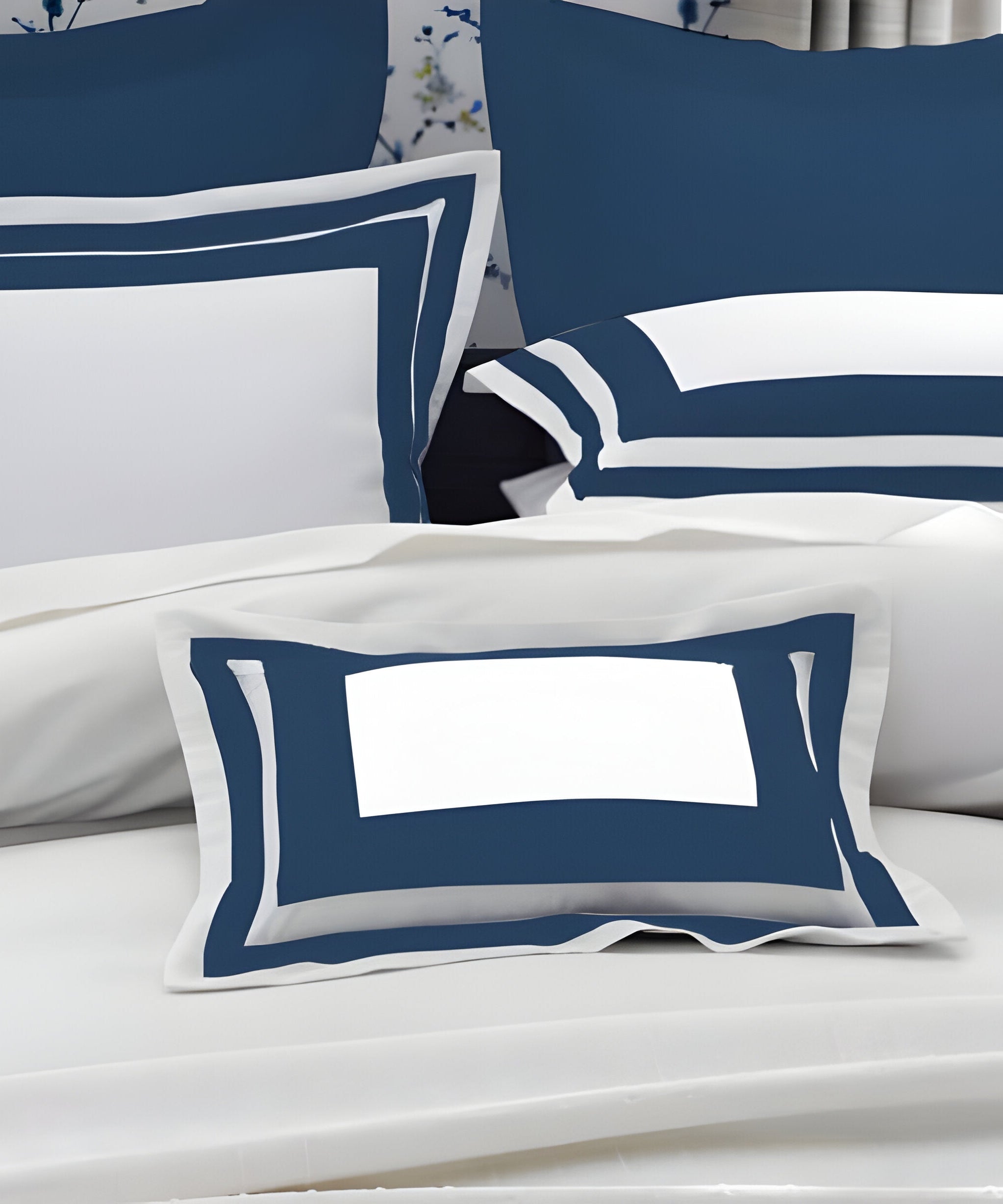 400TC Cotton Sateen Double Border Frame Duvet Cover Set
