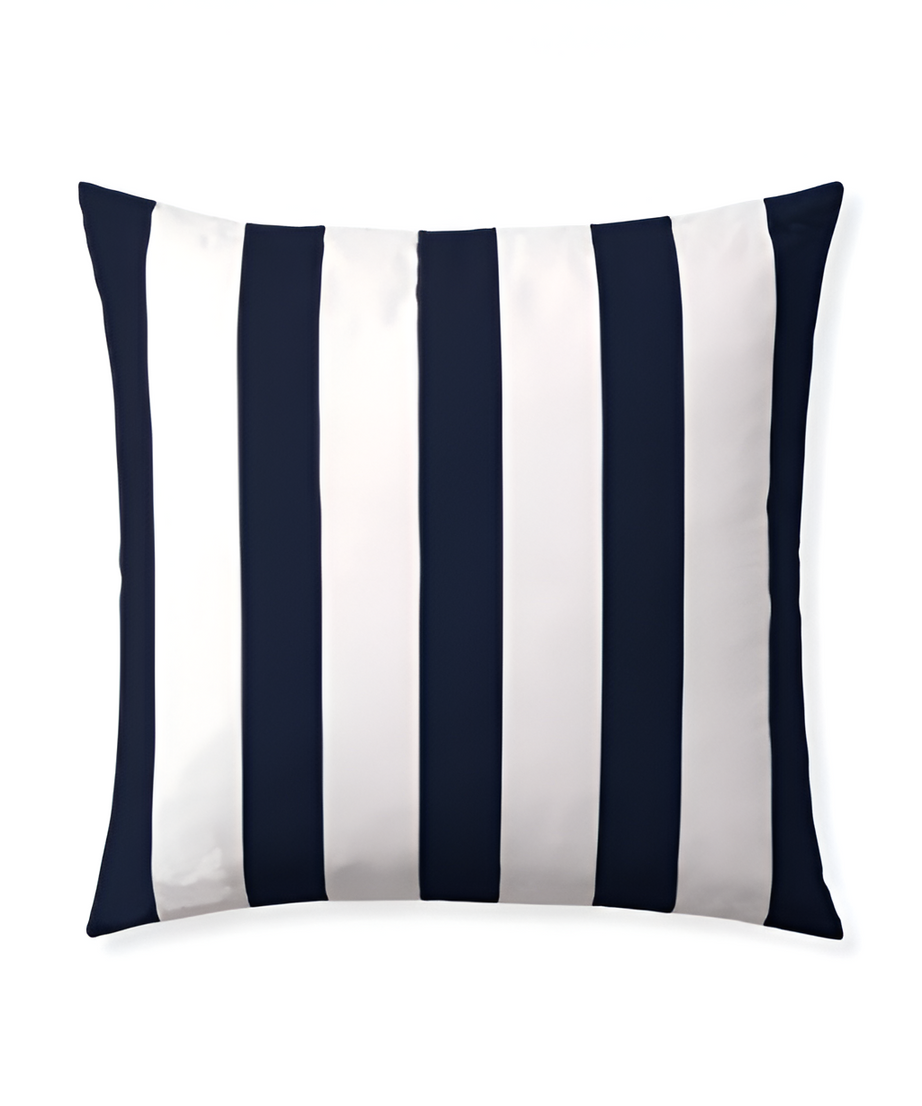 400TC Stripe Border Frame Cotton Sateen Duvet Cover Set