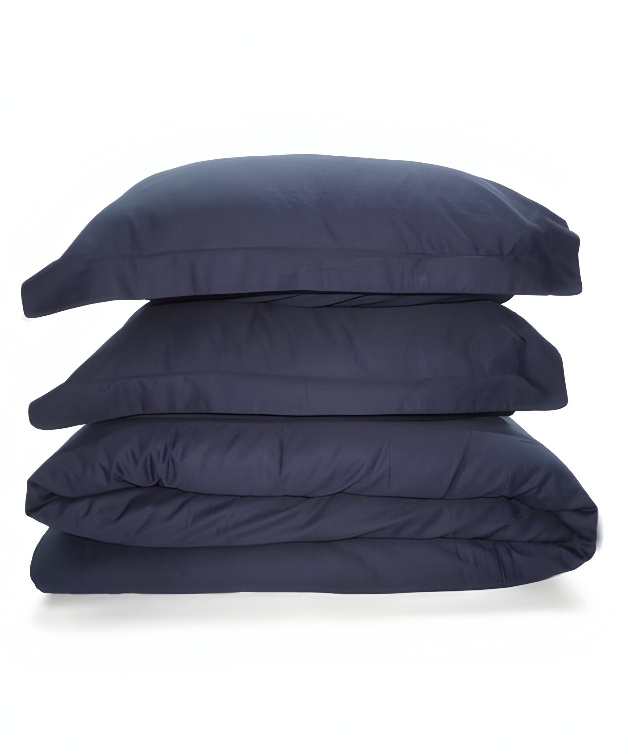400TC Cotton Sateen Solid Duvet Cover Set