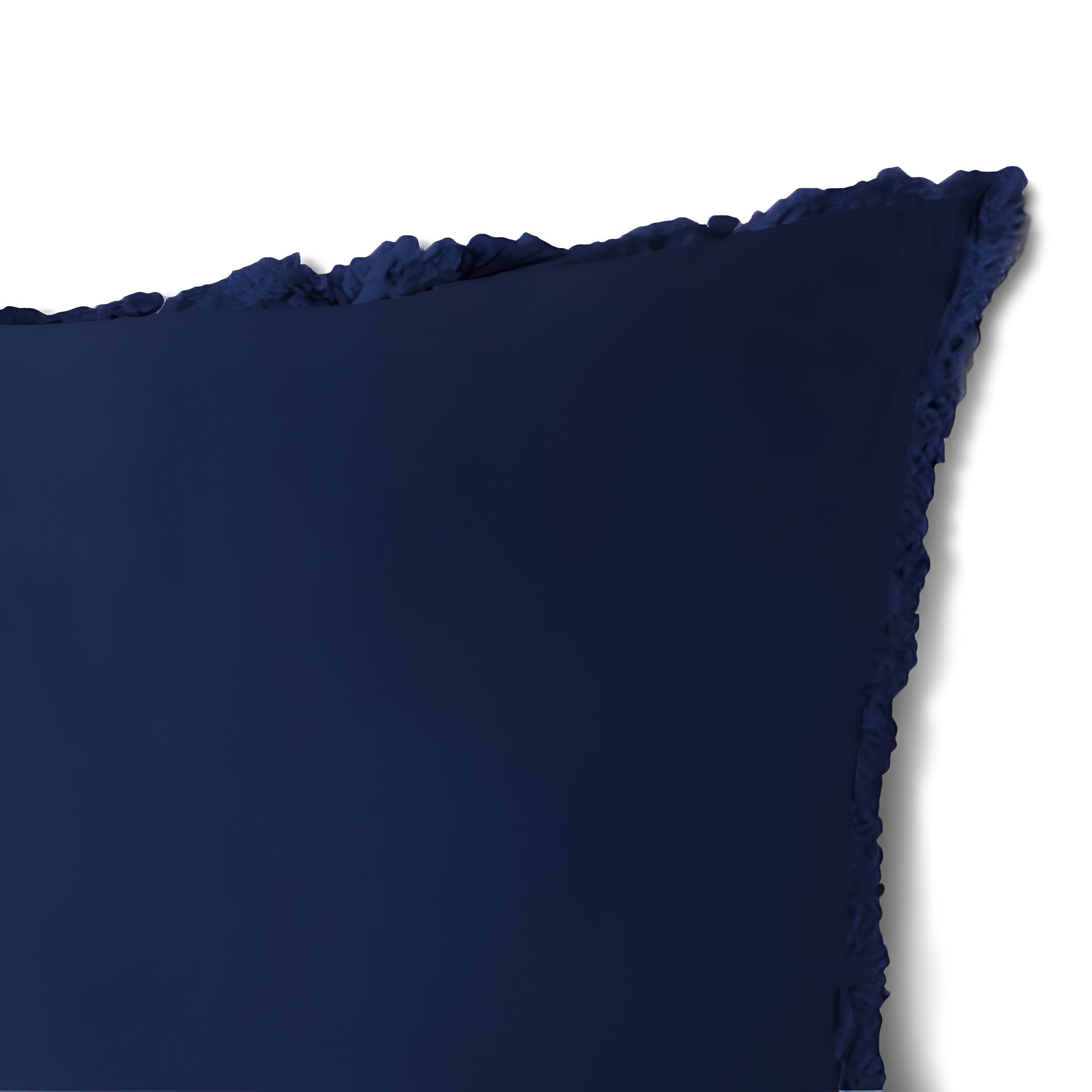 400TC Cotton Sateen Solid Fringe Duvet Cover Set