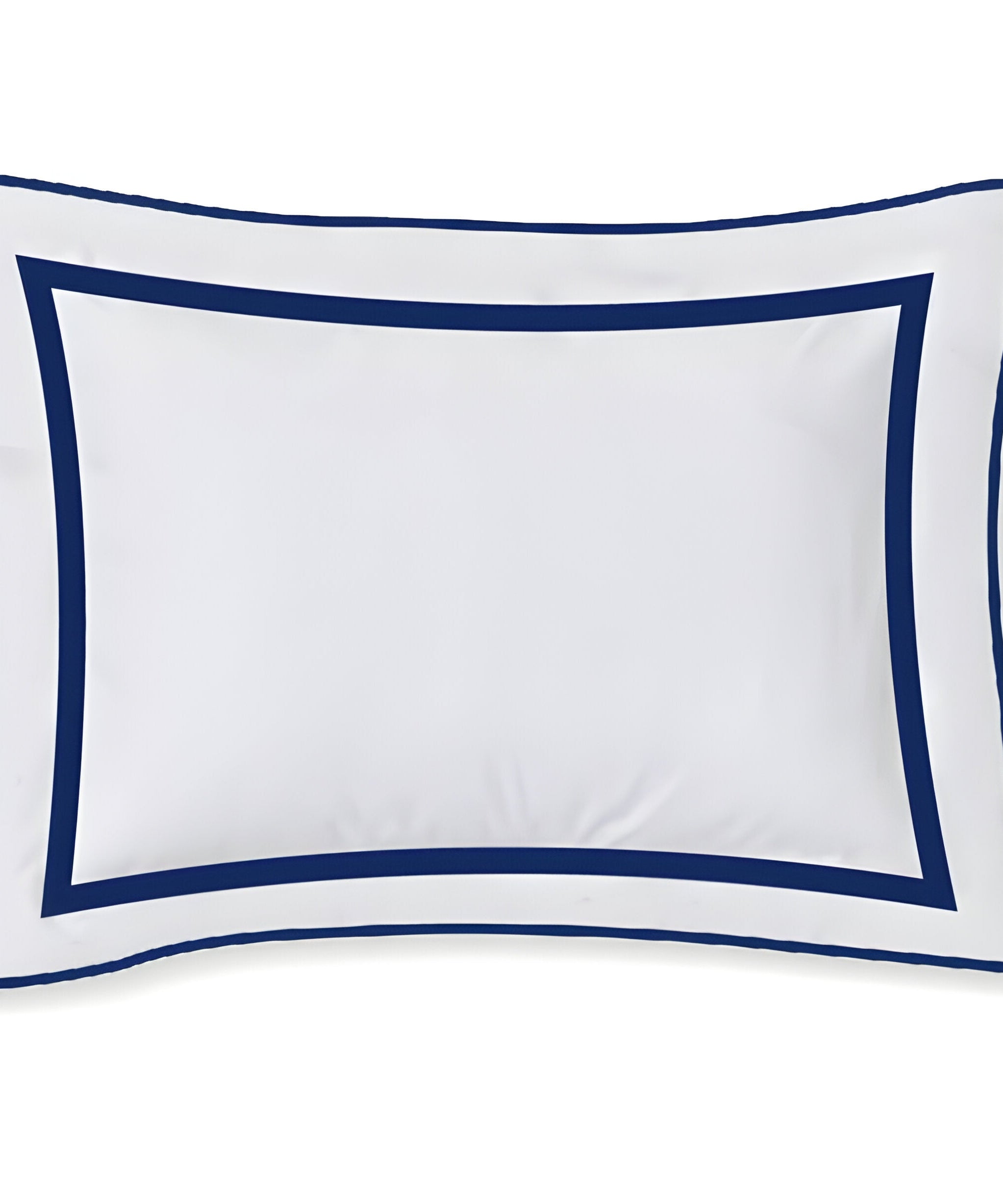 400TC Embroidery & Border Cotton Sateen Solid Duvet Cover Set
