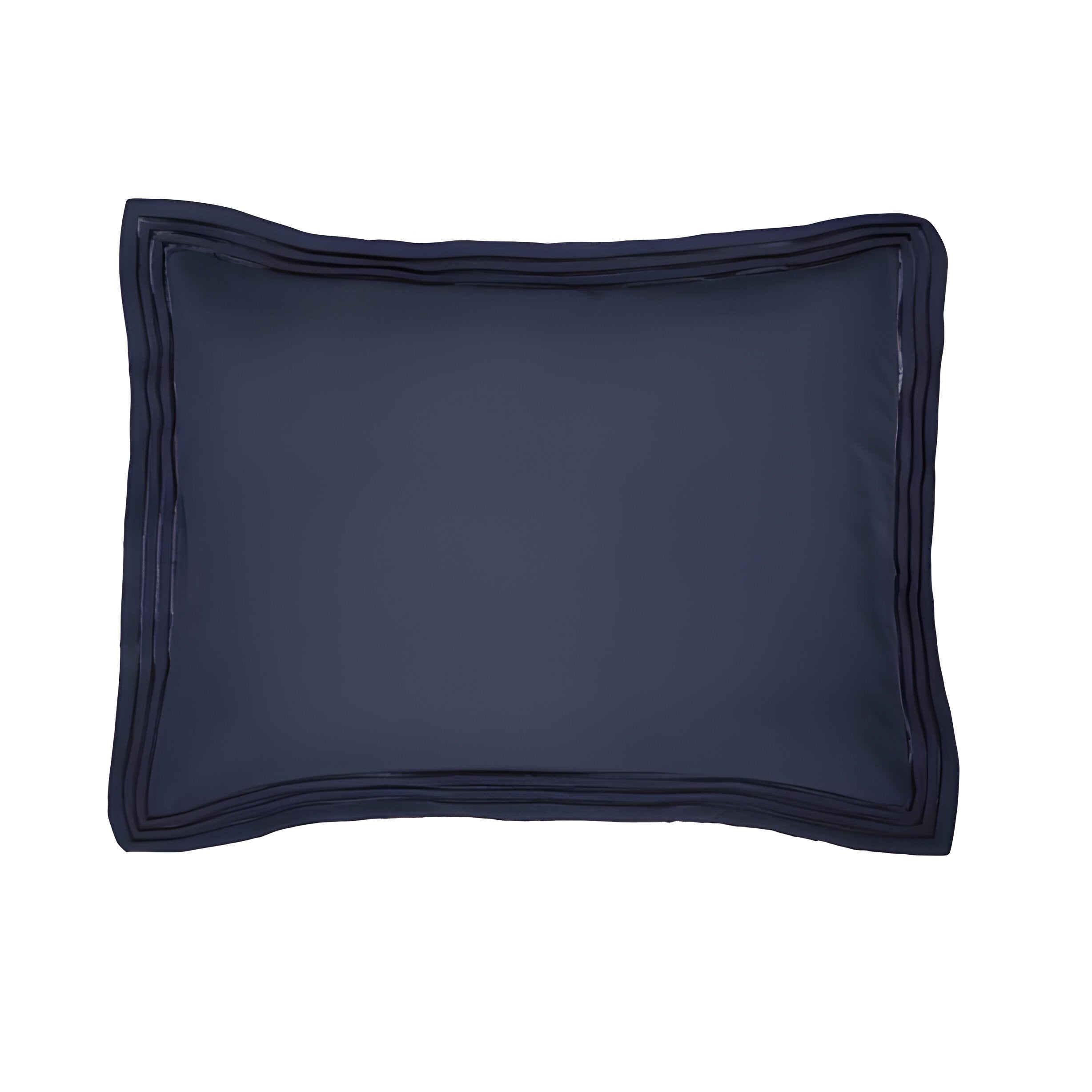 400TC Cotton Luxurious Triple Embroidery Sateen Solid Duvet Cover Set