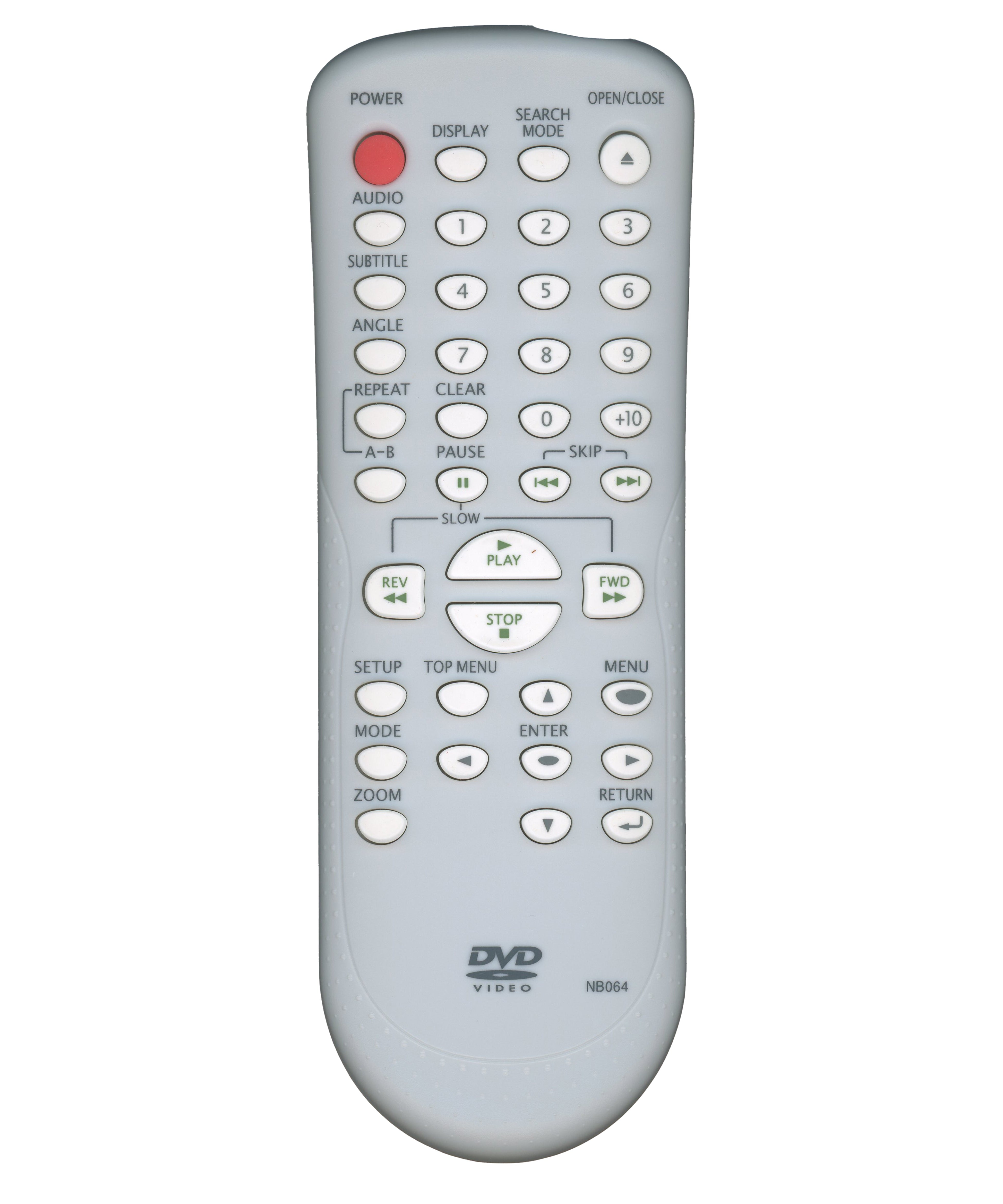 Sylvania / Funai NB064UD DVD Remote Control - NB064UD