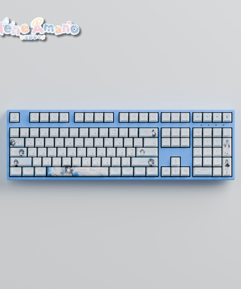 Nene Amano Celestial Harmony 100% RGB Mechanical Keyboard(Collabs)