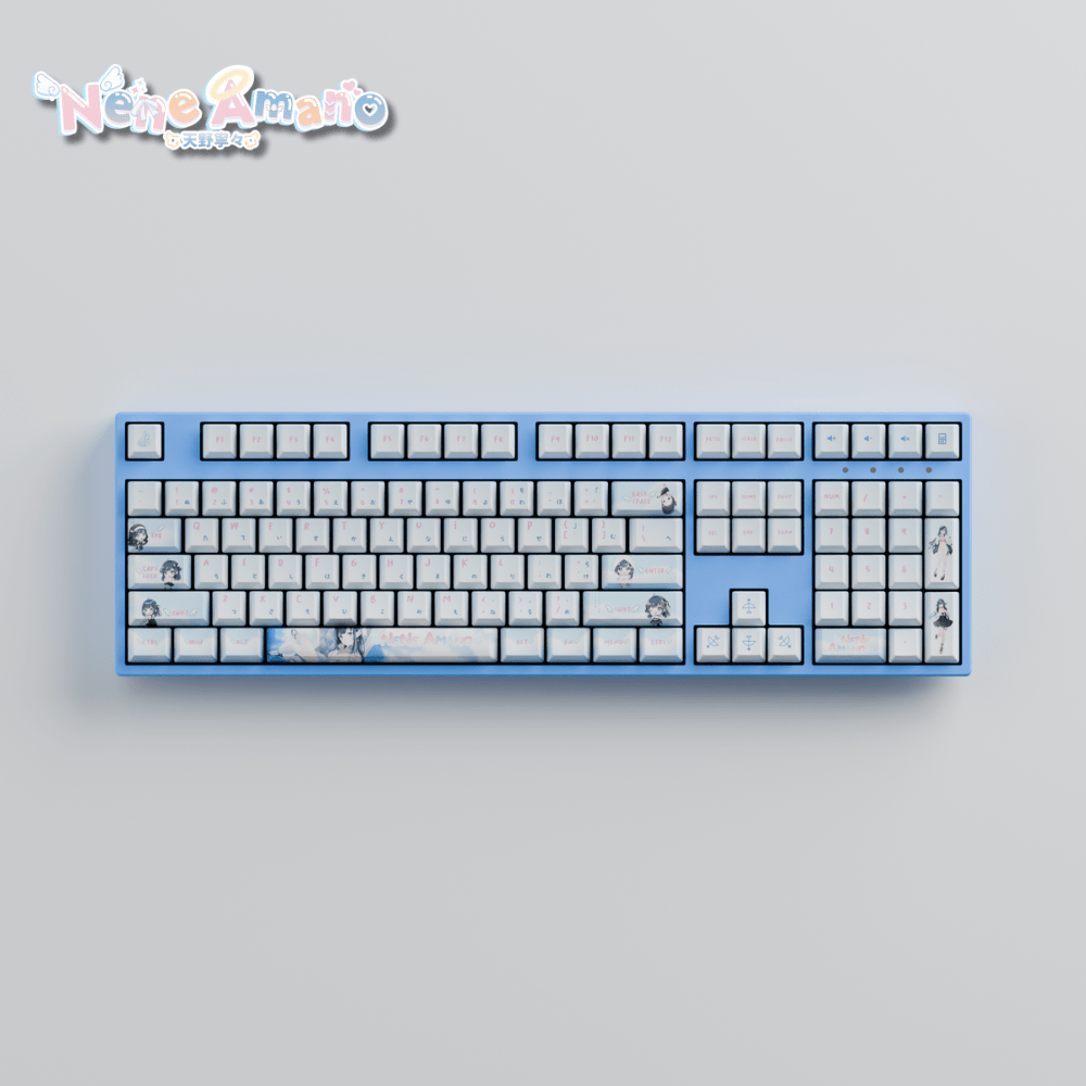 Nene Amano Celestial Harmony 100% RGB Mechanical Keyboard(Collabs)