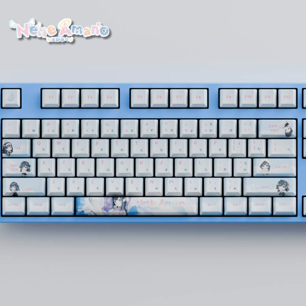 Nene Amano Celestial Harmony 100% RGB Mechanical Keyboard(Collabs)