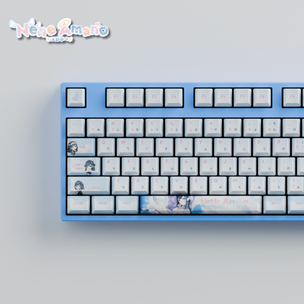 Nene Amano Celestial Harmony 100% RGB Mechanical Keyboard(Collabs)