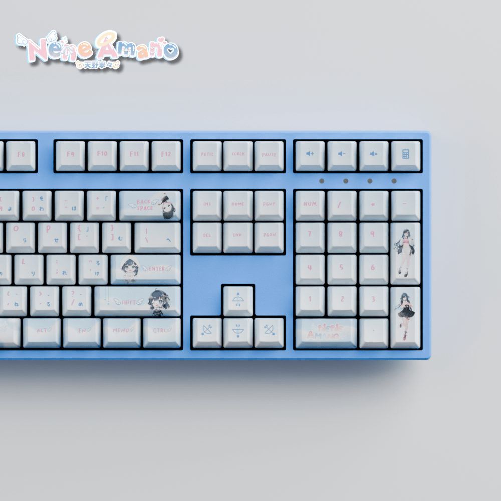 Nene Amano Celestial Harmony 100% RGB Mechanical Keyboard(Collabs)