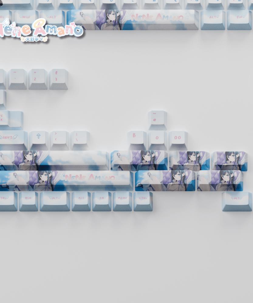 Nene Amano Celestial Harmony 168 keys Keycaps Set (Collabs)