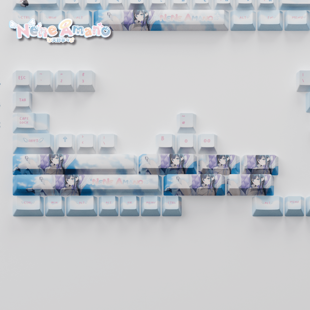 Nene Amano Celestial Harmony 168 keys Keycaps Set (Collabs)