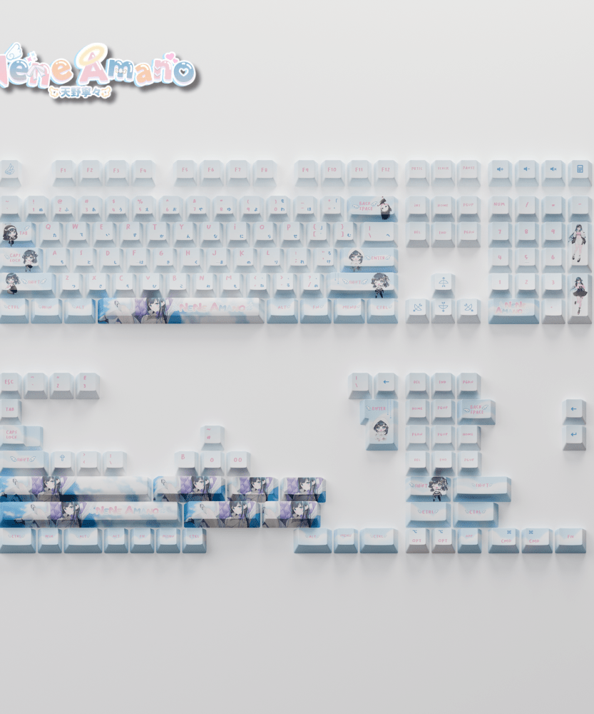 Nene Amano Celestial Harmony 168 keys Keycaps Set (Collabs)