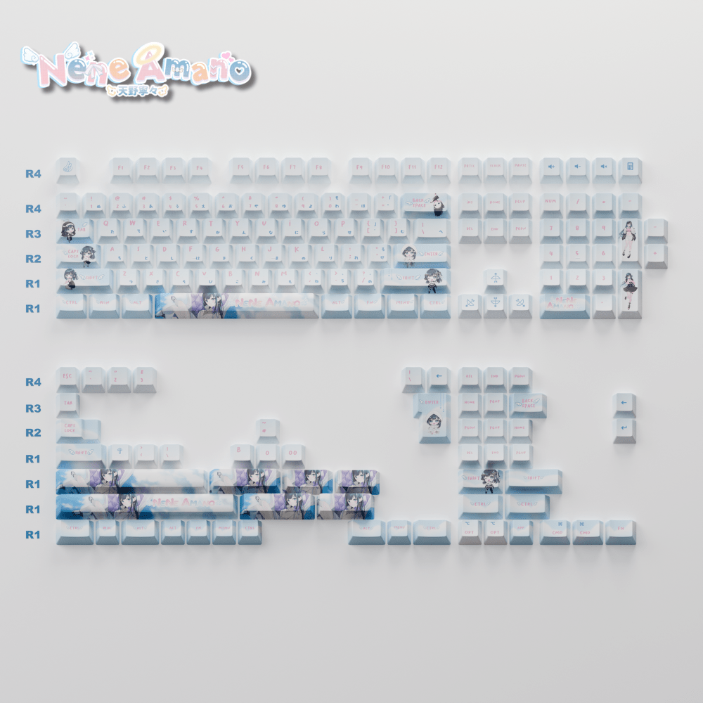 Nene Amano Celestial Harmony 168 keys Keycaps Set (Collabs)