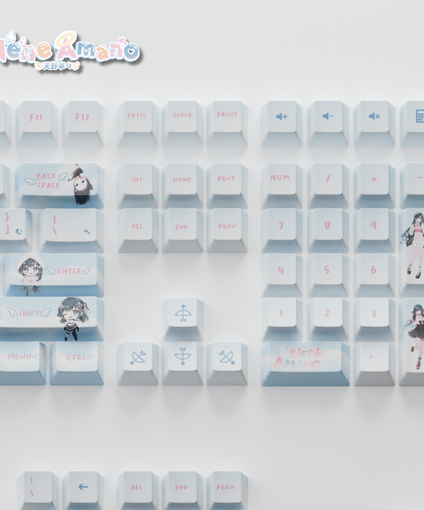 Nene Amano Celestial Harmony 168 keys Keycaps Set (Collabs)