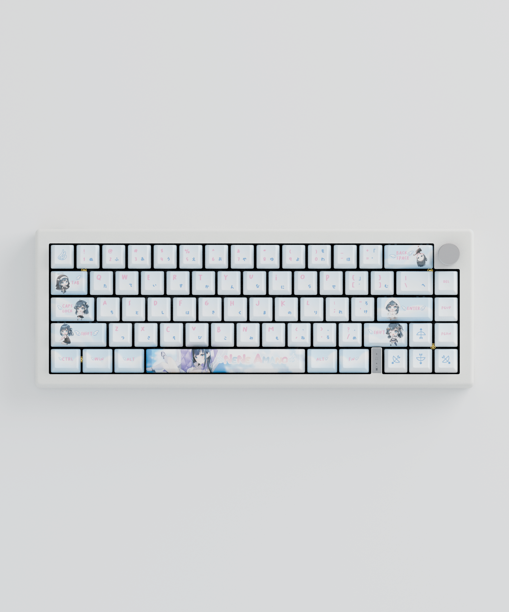 Nene Amano Celestial Harmony 65% RGB Mechanical Keyboard(Collabs)