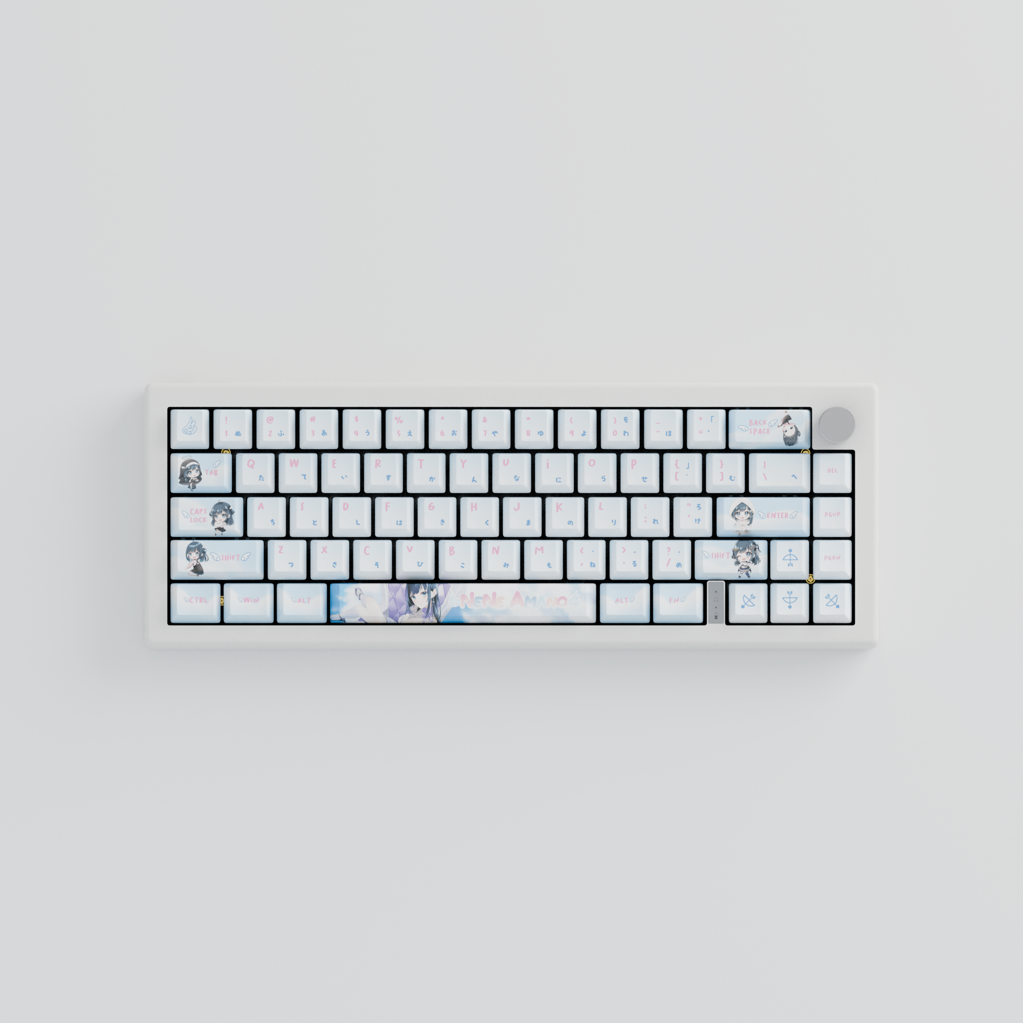 Nene Amano Celestial Harmony 65% RGB Mechanical Keyboard(Collabs)