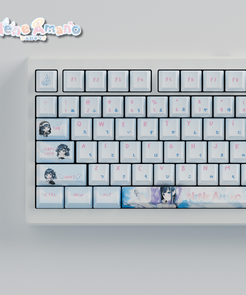 Nene Amano Celestial Harmony 75% RGB Mechanical Keyboard(Collabs)