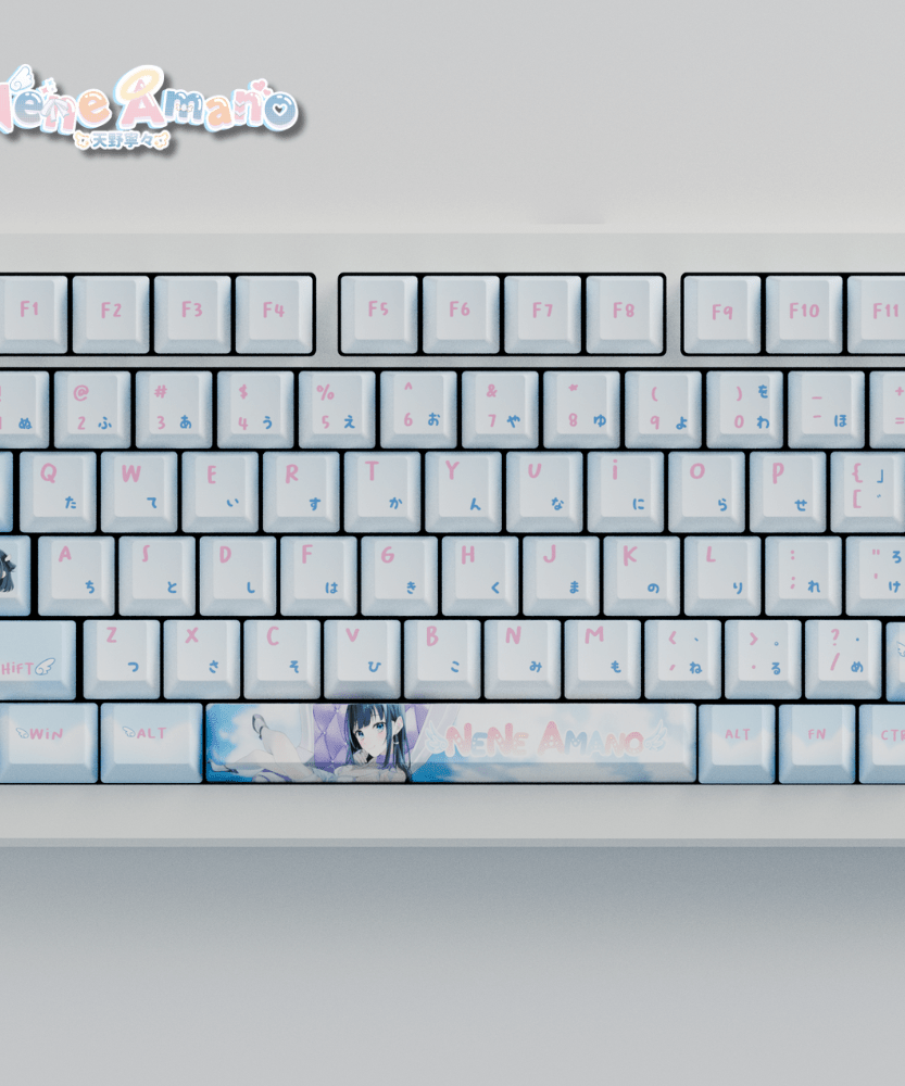 Nene Amano Celestial Harmony 75% RGB Mechanical Keyboard(Collabs)