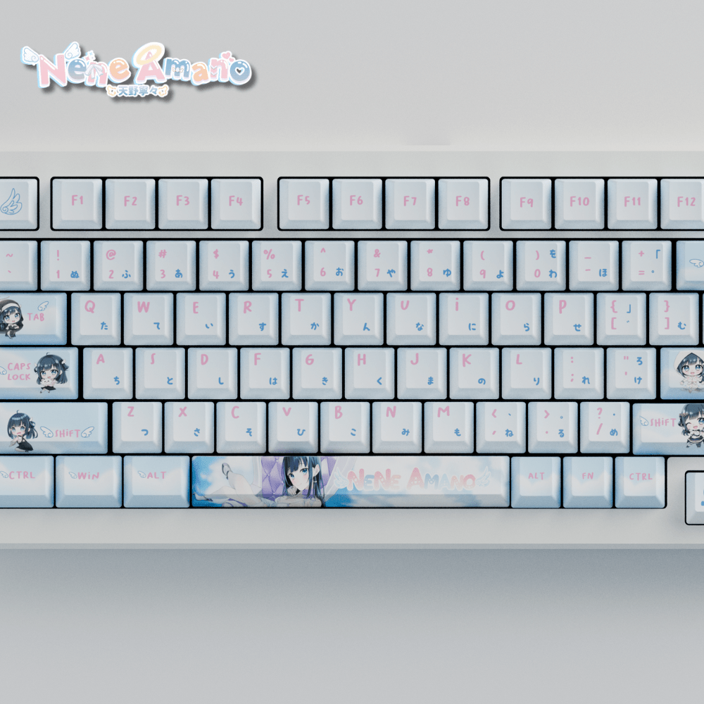 Nene Amano Celestial Harmony 75% RGB Mechanical Keyboard(Collabs)