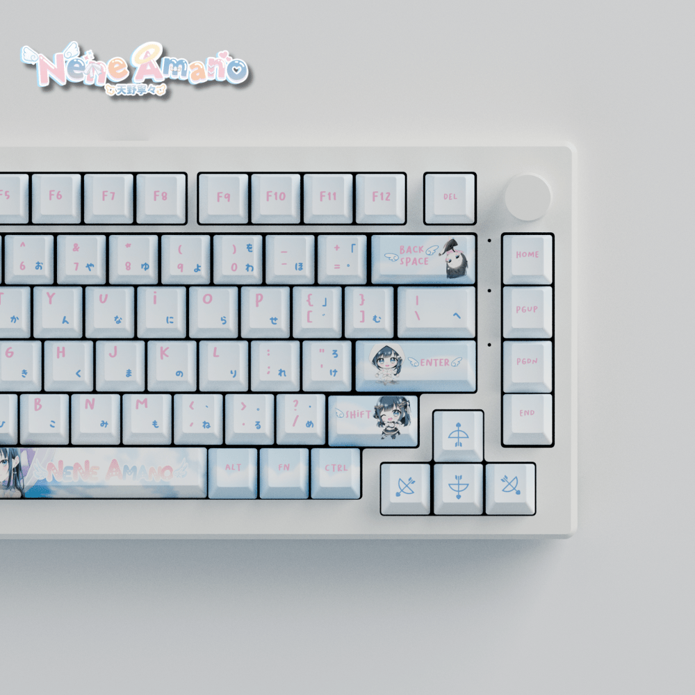 Nene Amano Celestial Harmony 75% RGB Mechanical Keyboard(Collabs)