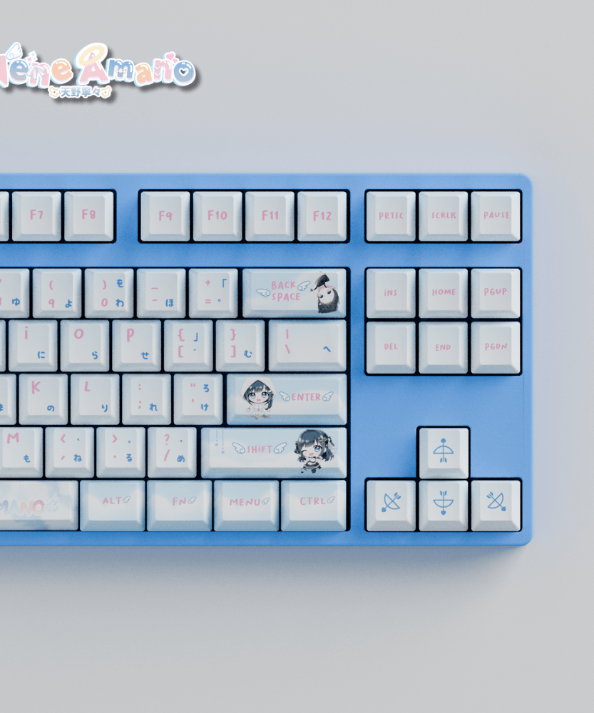 Nene Amano Celestial Harmony 80% RGB Mechanical Keyboard(Collabs)