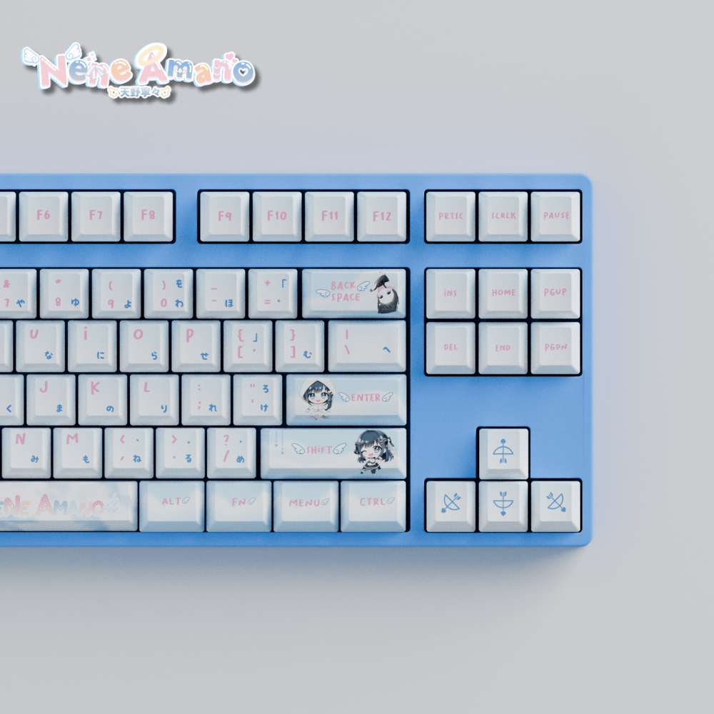 Nene Amano Celestial Harmony 80% RGB Mechanical Keyboard(Collabs)