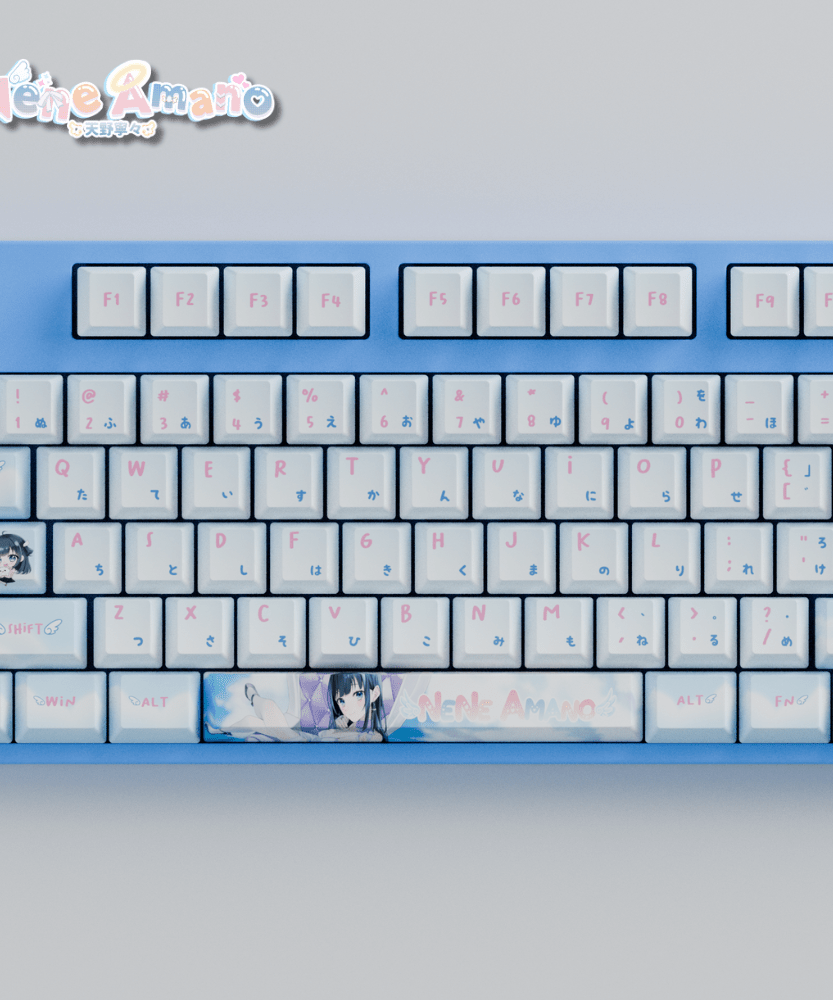 Nene Amano Celestial Harmony 80% RGB Mechanical Keyboard(Collabs)