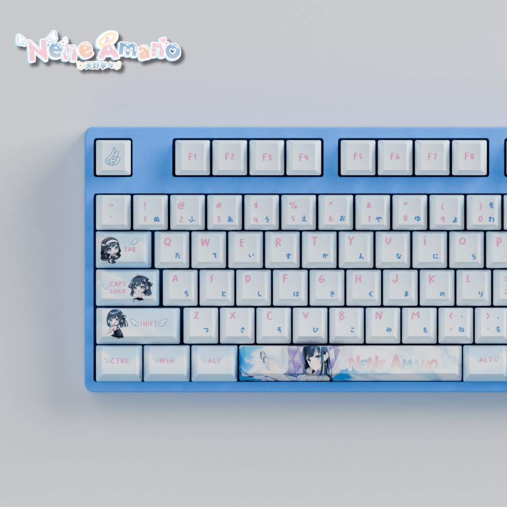Nene Amano Celestial Harmony 80% RGB Mechanical Keyboard(Collabs)