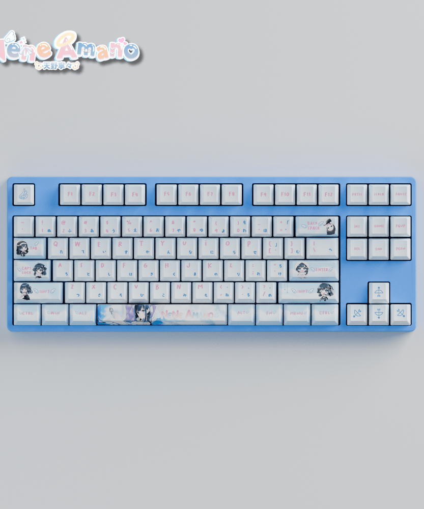 Nene Amano Celestial Harmony 80% RGB Mechanical Keyboard(Collabs)