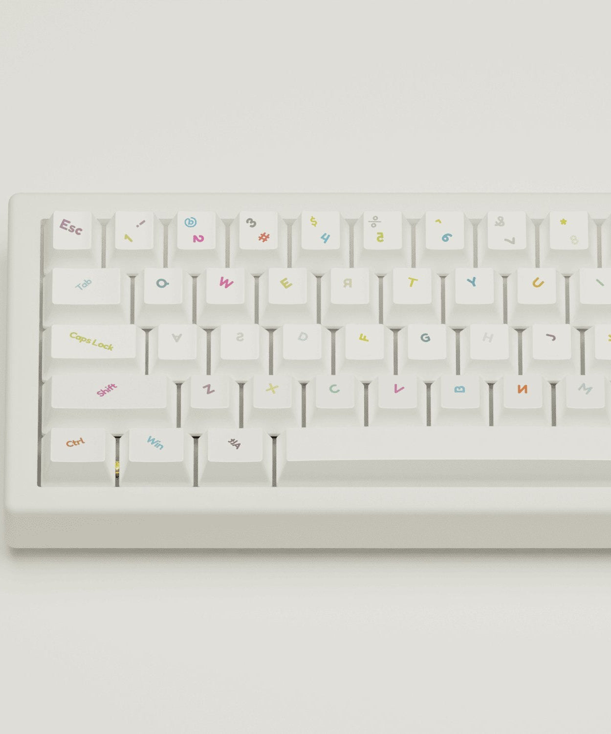 Non OCD Design Keycaps and Mechanical Keyboard