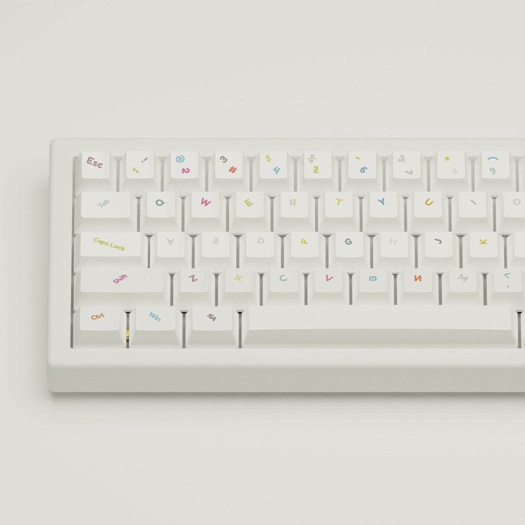 Non OCD Design Keycaps and Mechanical Keyboard