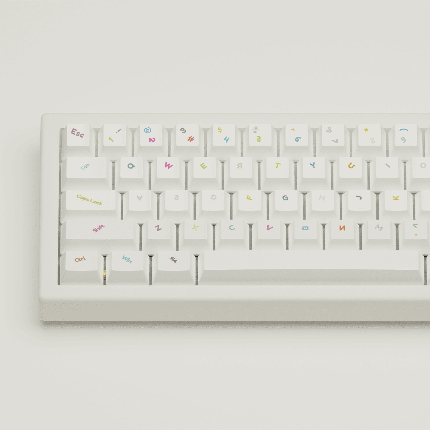 Non OCD Design Keycaps and Mechanical Keyboard
